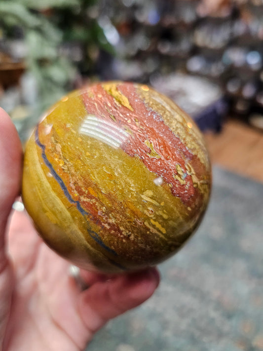 Yellow Jasper Sphere