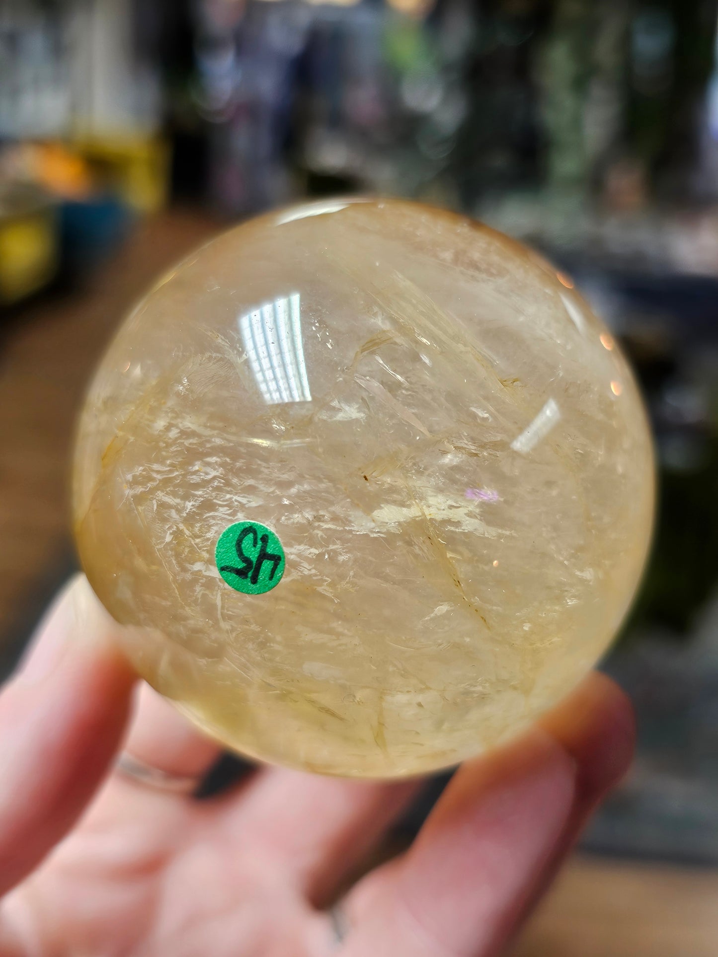 Included Golden Healer Quartz