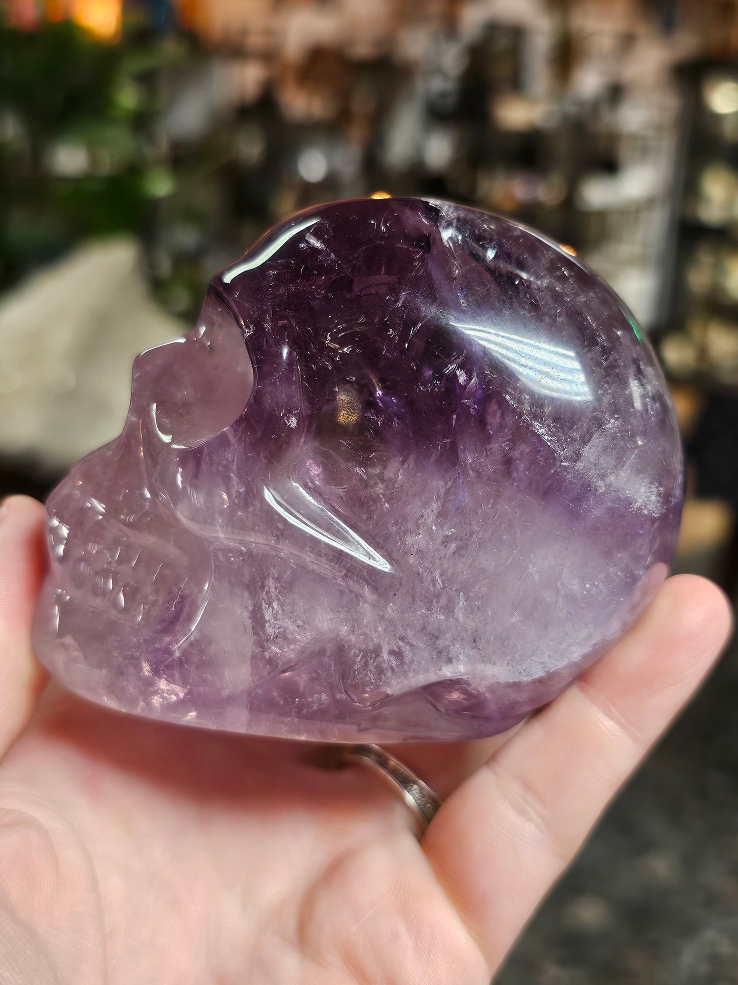 Phantom Amethyst Skull