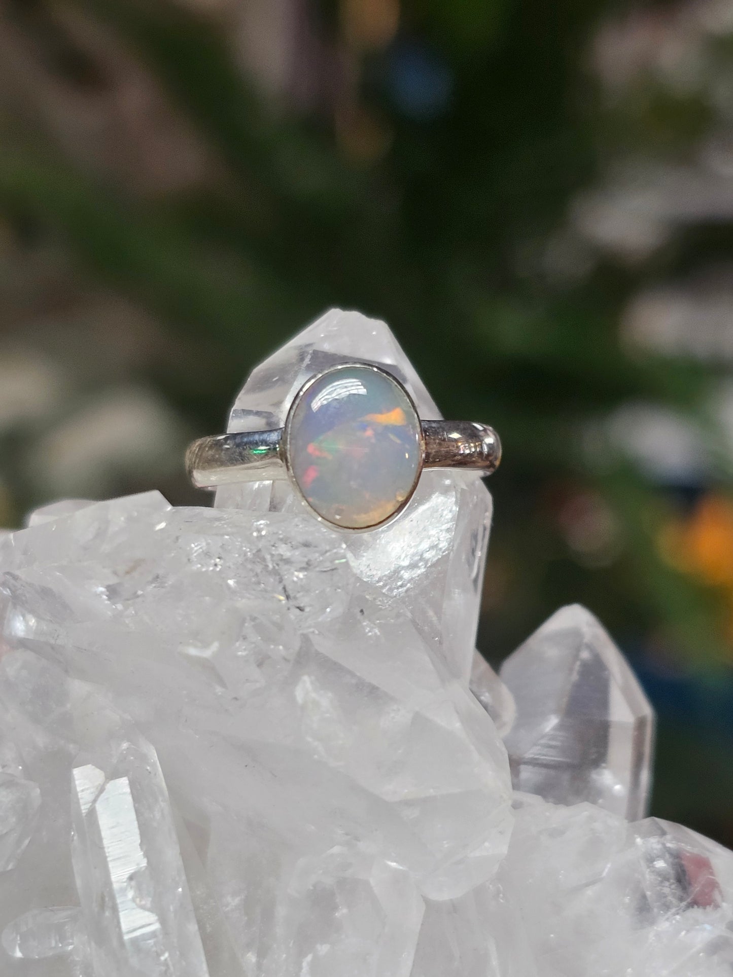 Size 6 Ethiopian Opal Ring