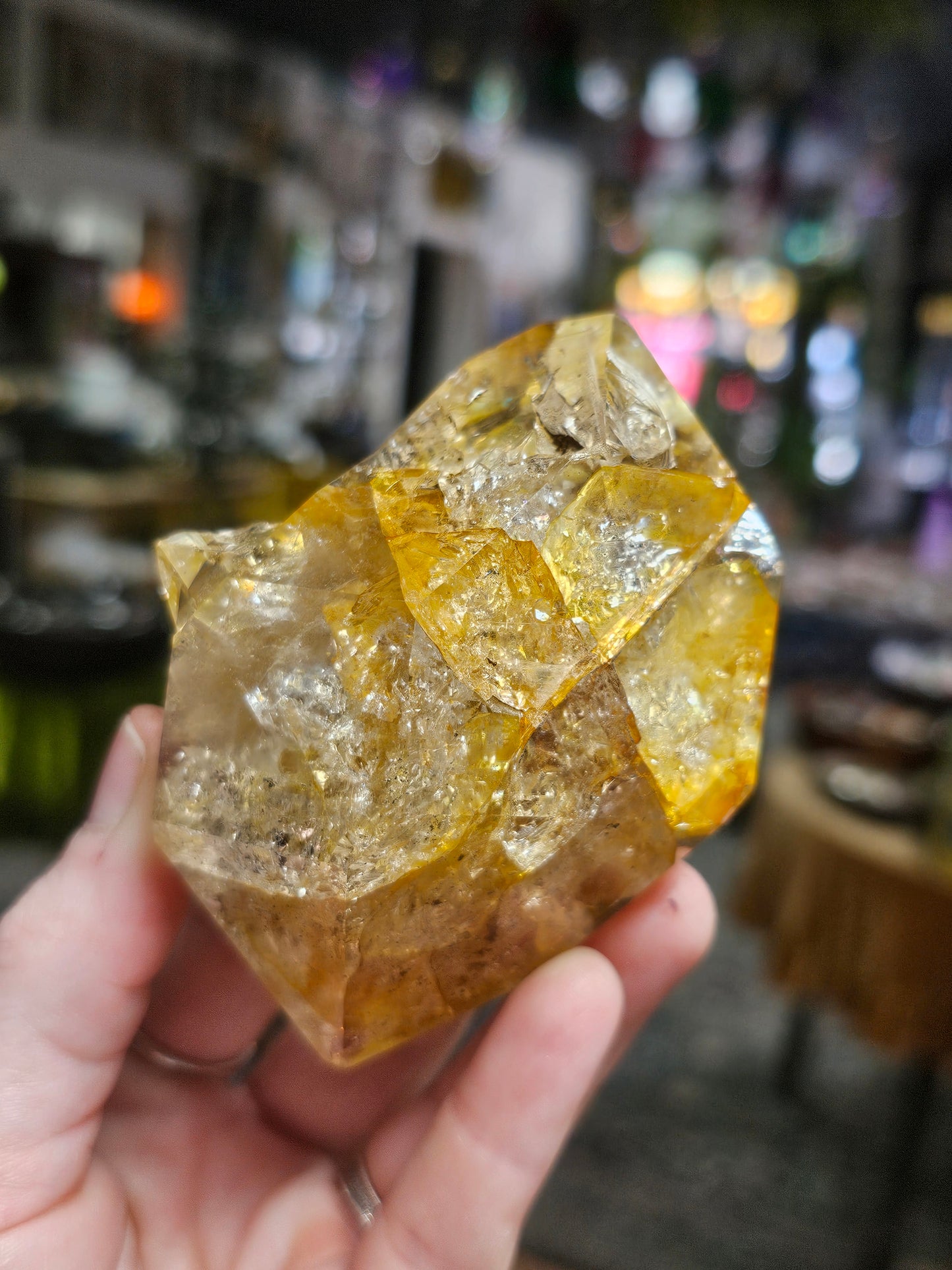 Golden Healer Herkimer Diamond