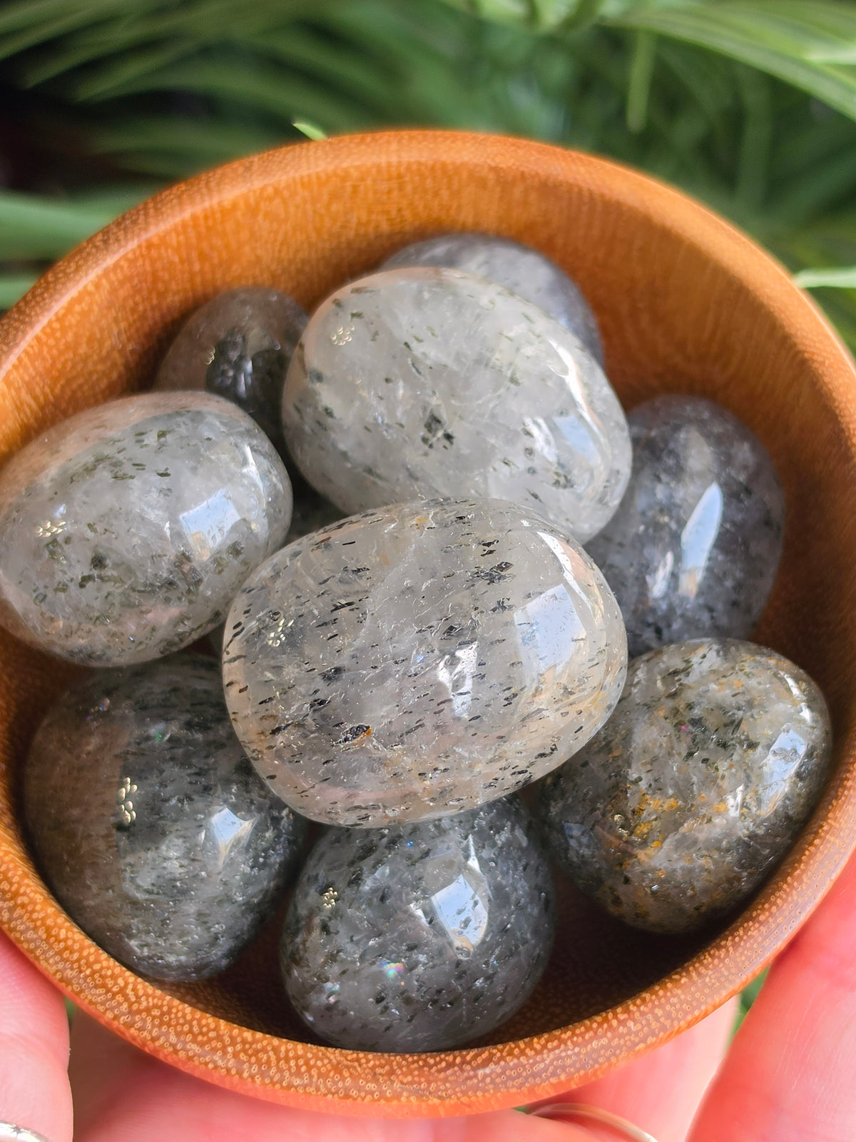 Polka Dot Quartz Tumble