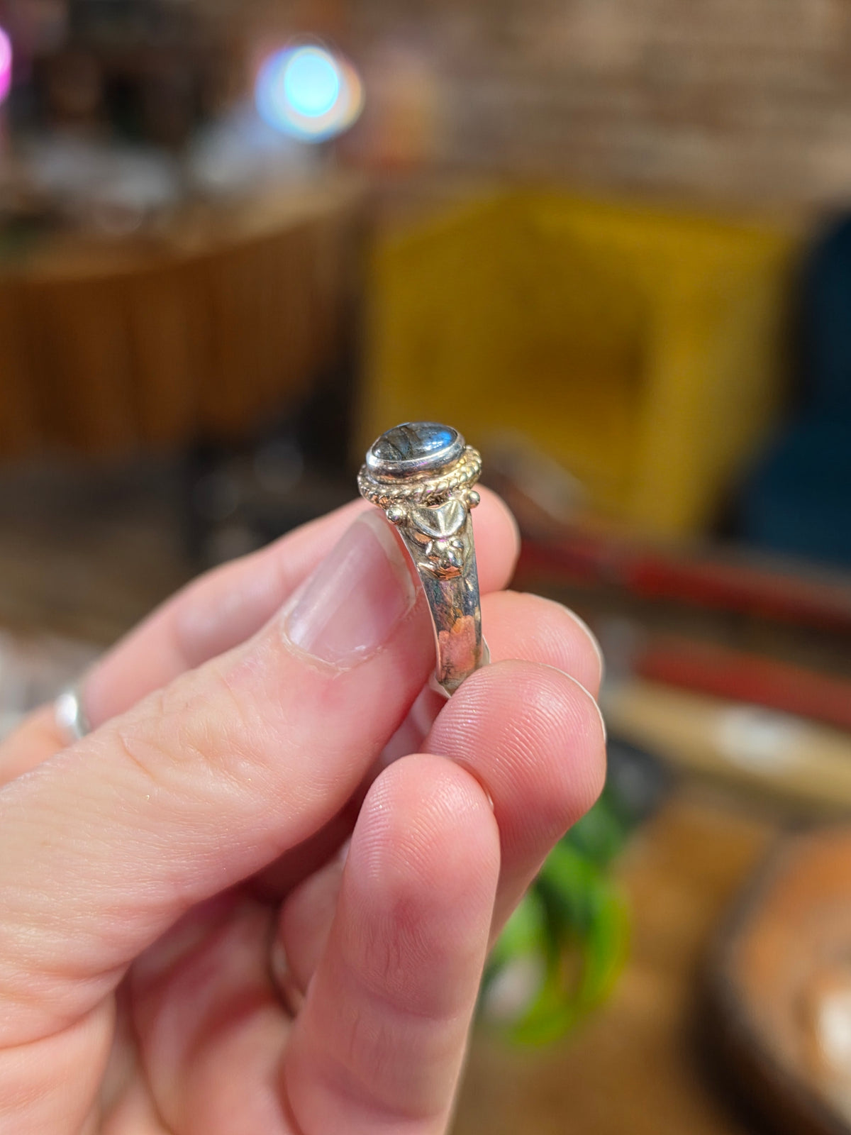 Labradorite Ring Size 7