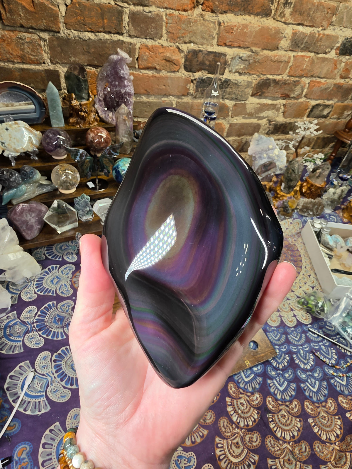 Rainbow Obsidian Freeform