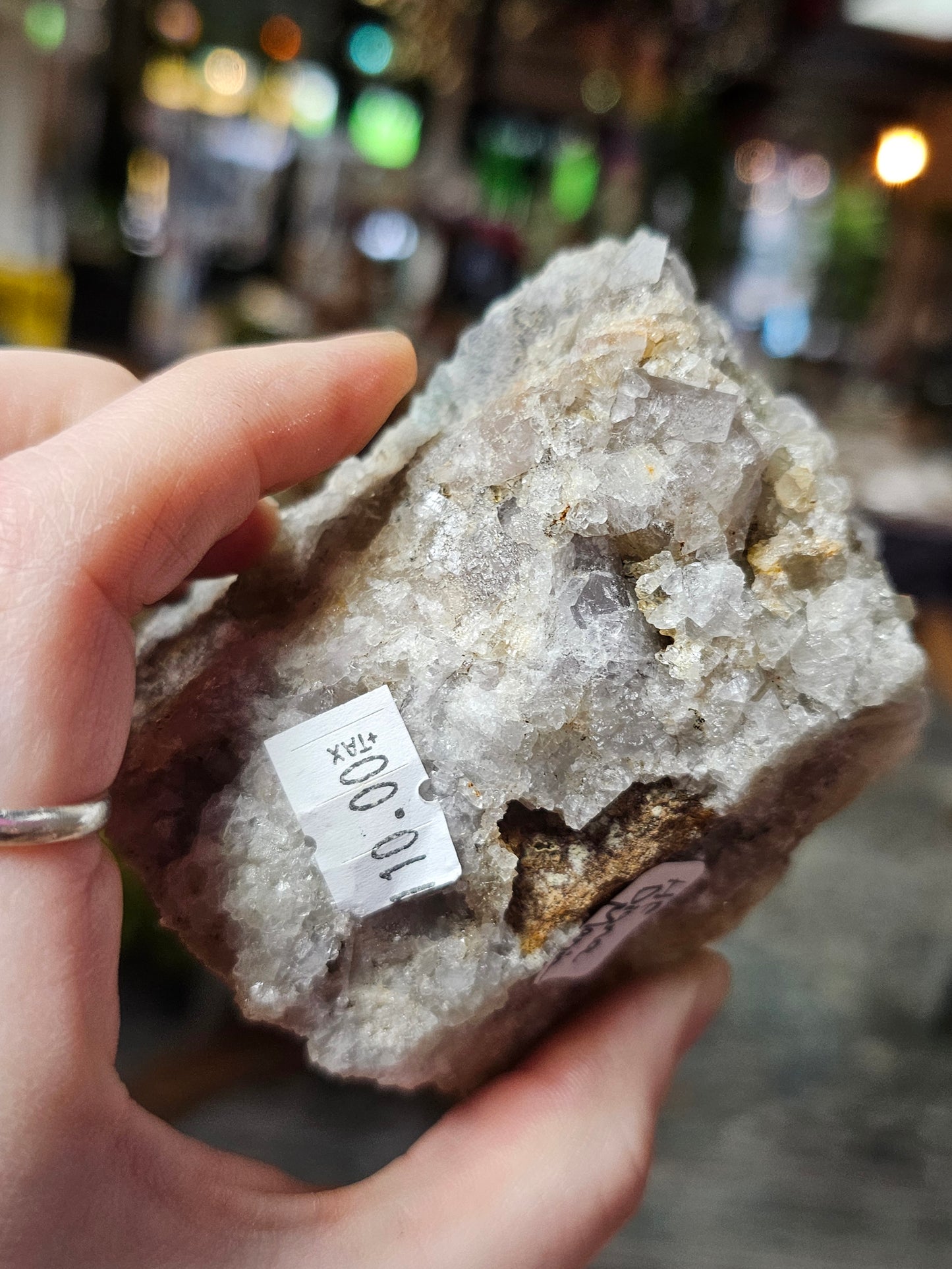 Diana Maria Fluorite on Quartz