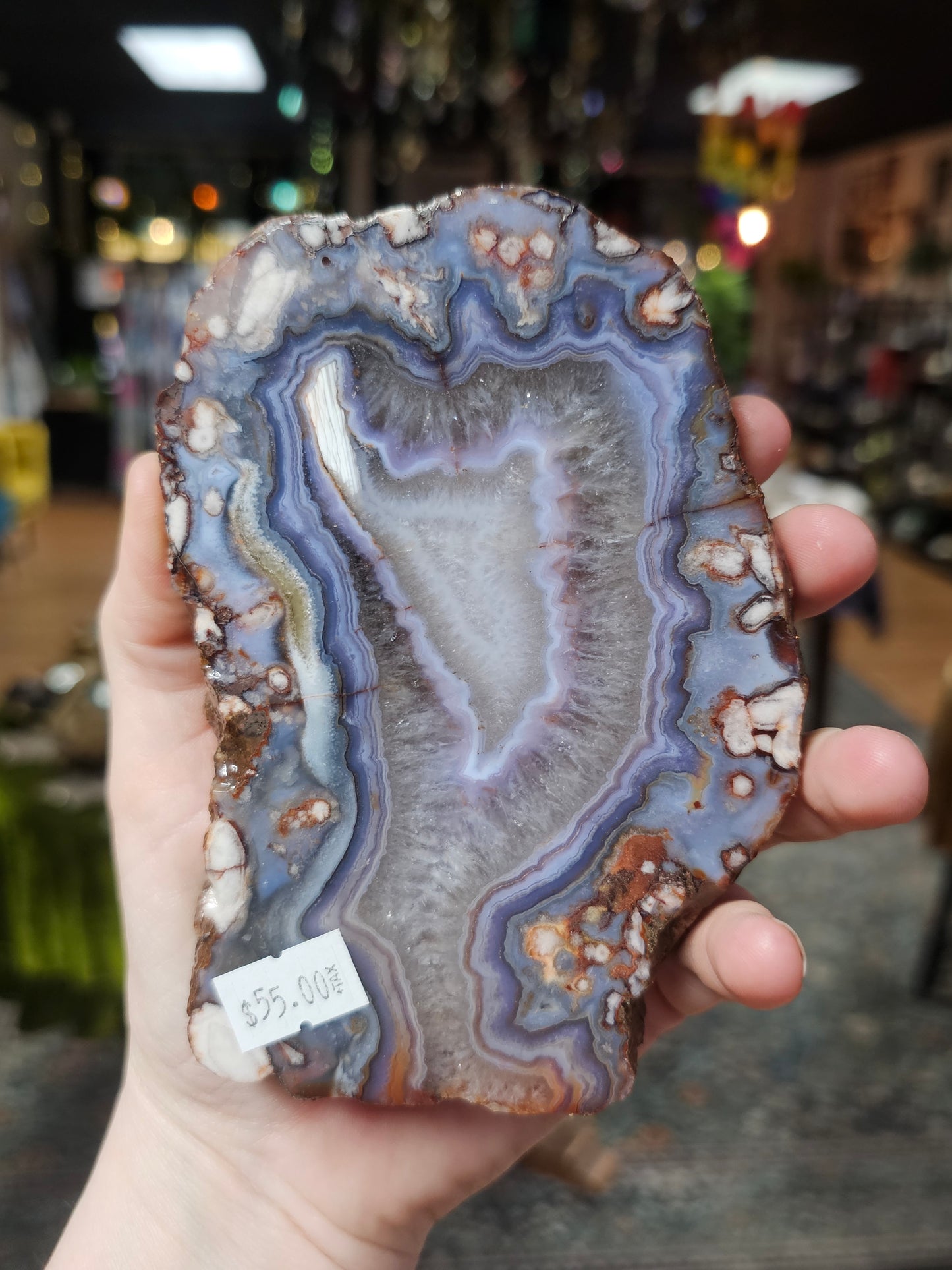Flower Agate Slab