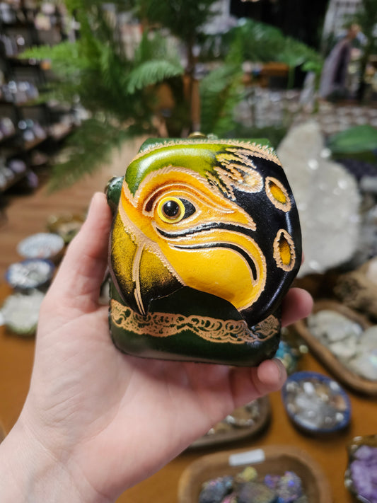 Parrot coin purse