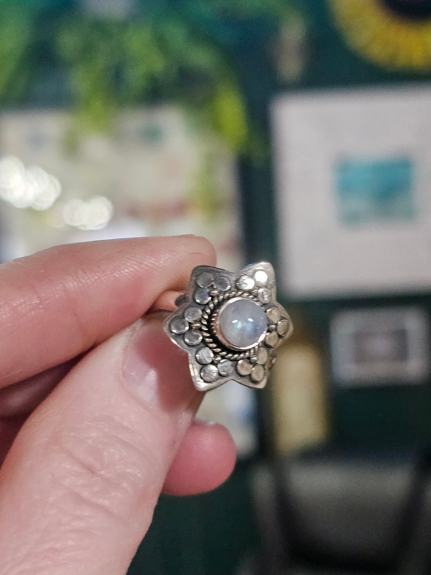 Size 6.5 Moonstone Ring