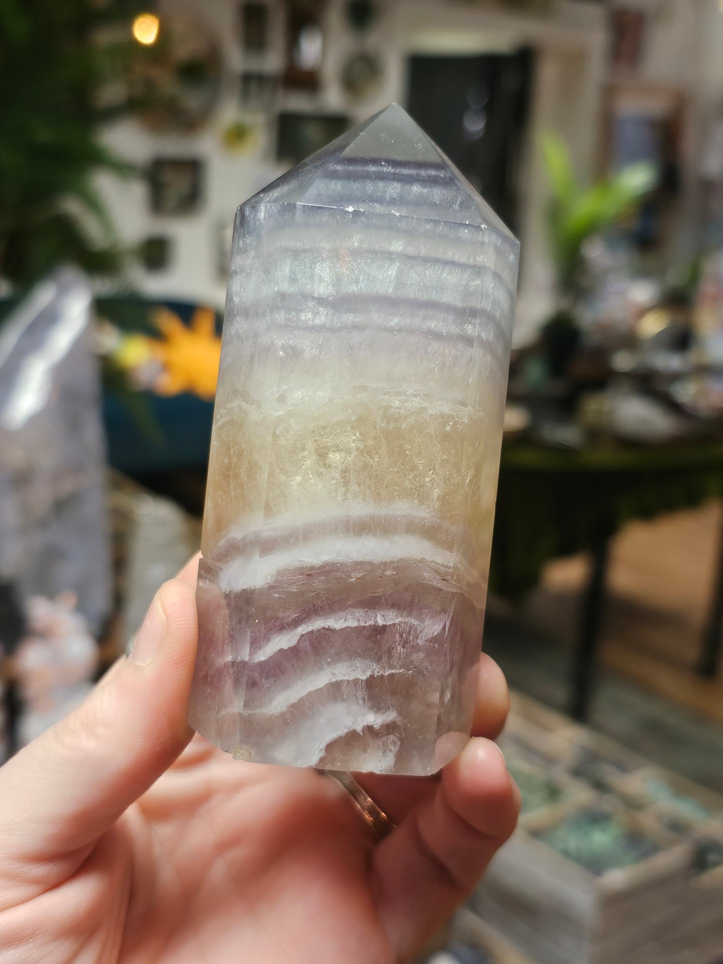 Fluorite tower