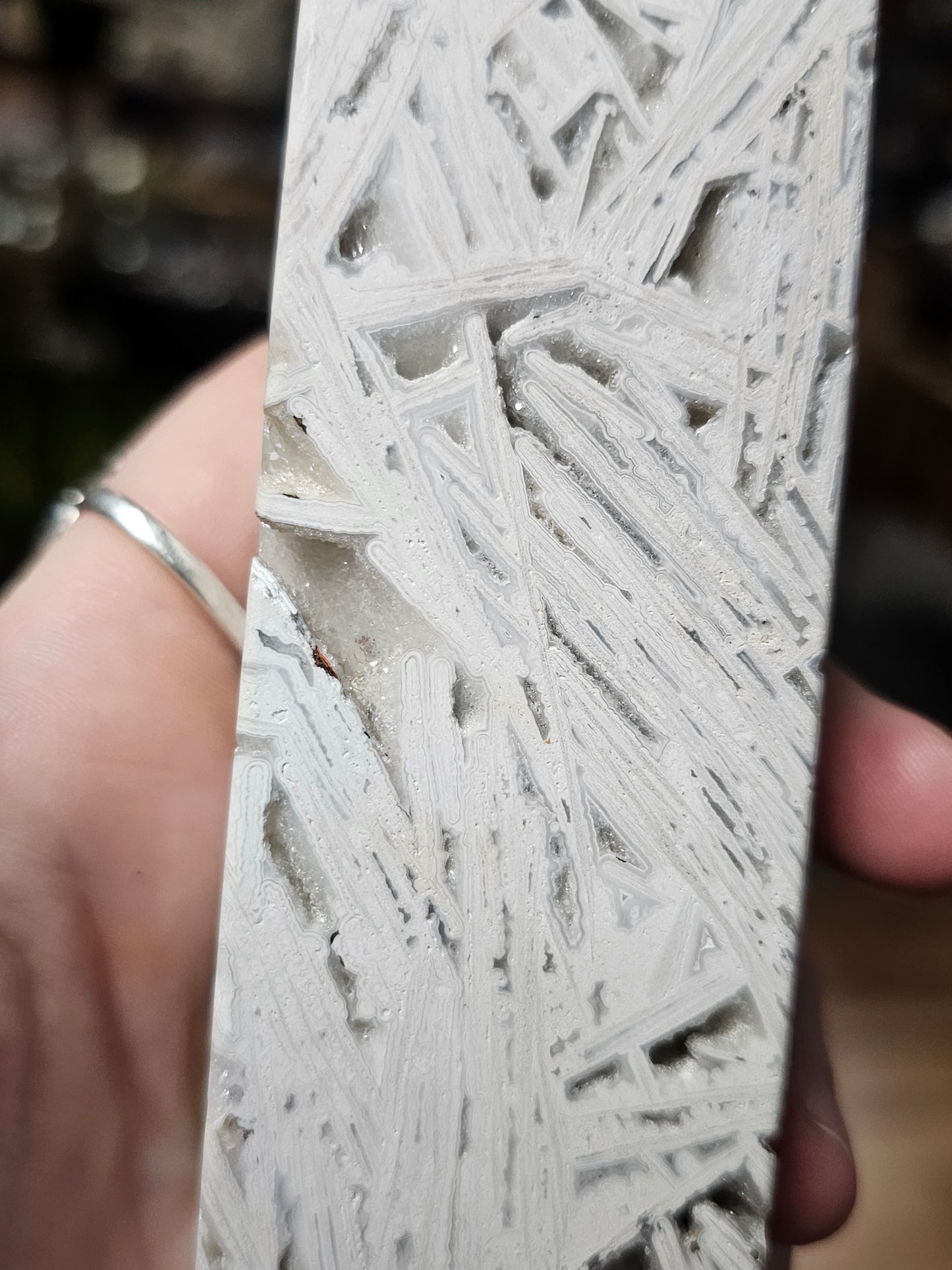 Lattice Lace Agate Tower