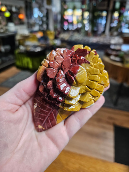Mookaite Flower Carvinf