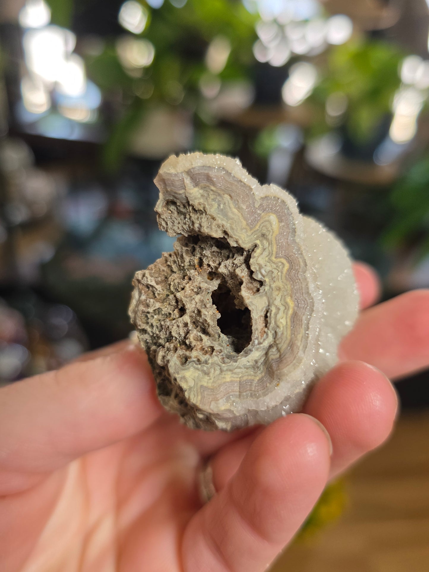 Druzy Lace Agate