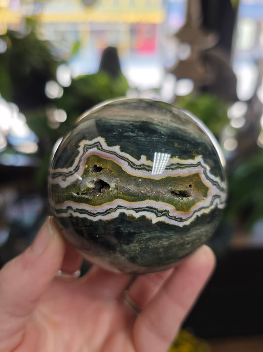 Kabamby Ocean Jasper Sphere
