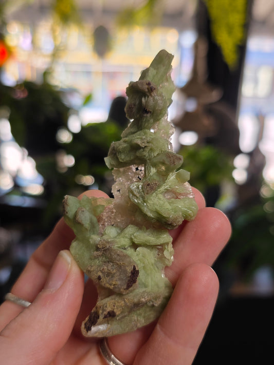 Huelandite, Apophyllite, Stillbite