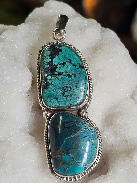 Tibetan Turquoise Pendant