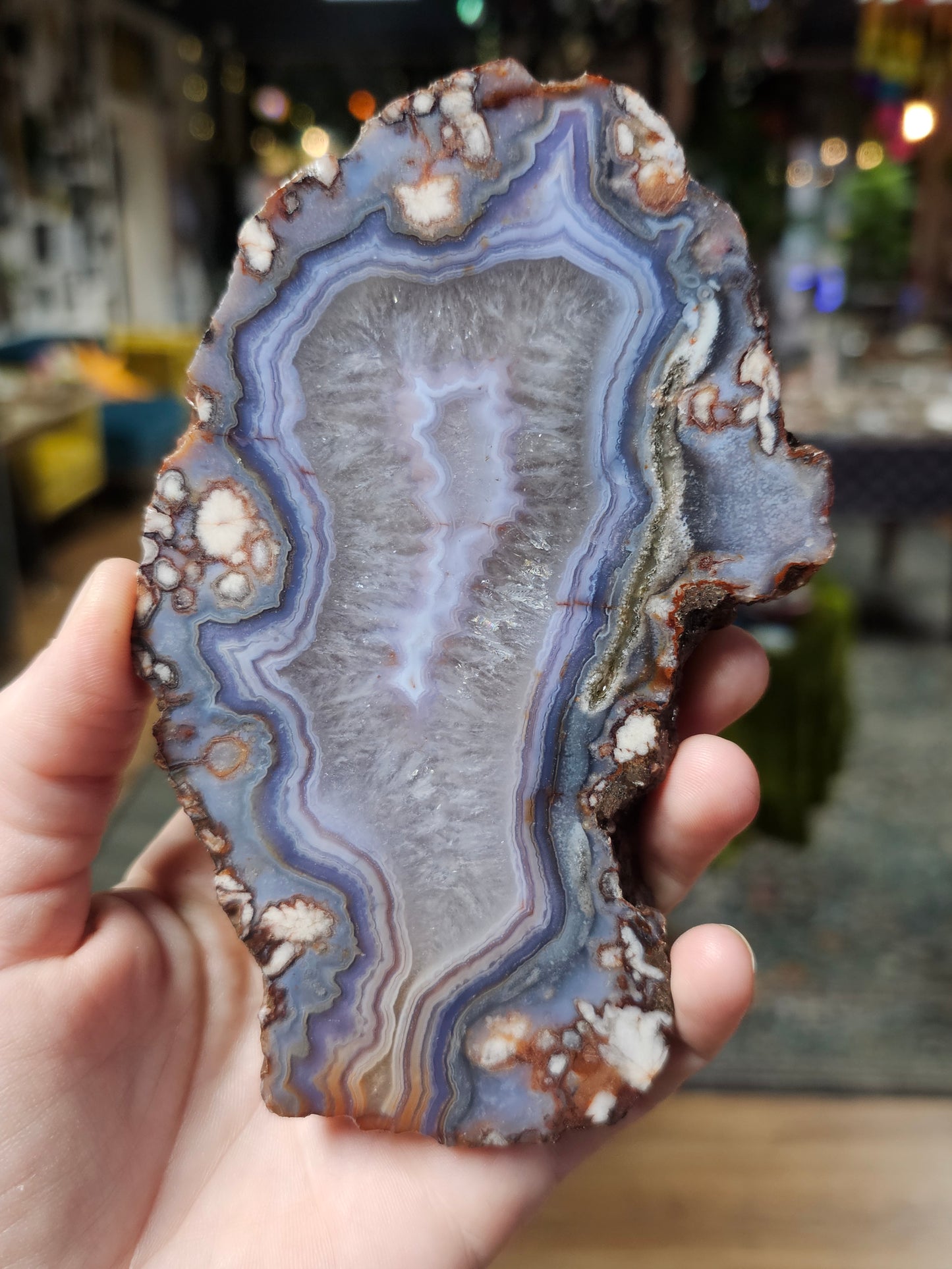 Flower Agate Slab