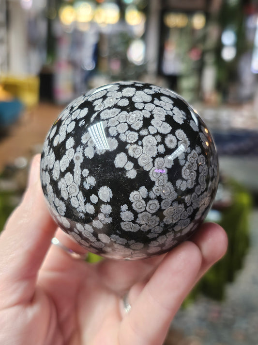 Snowflake Obsidian
