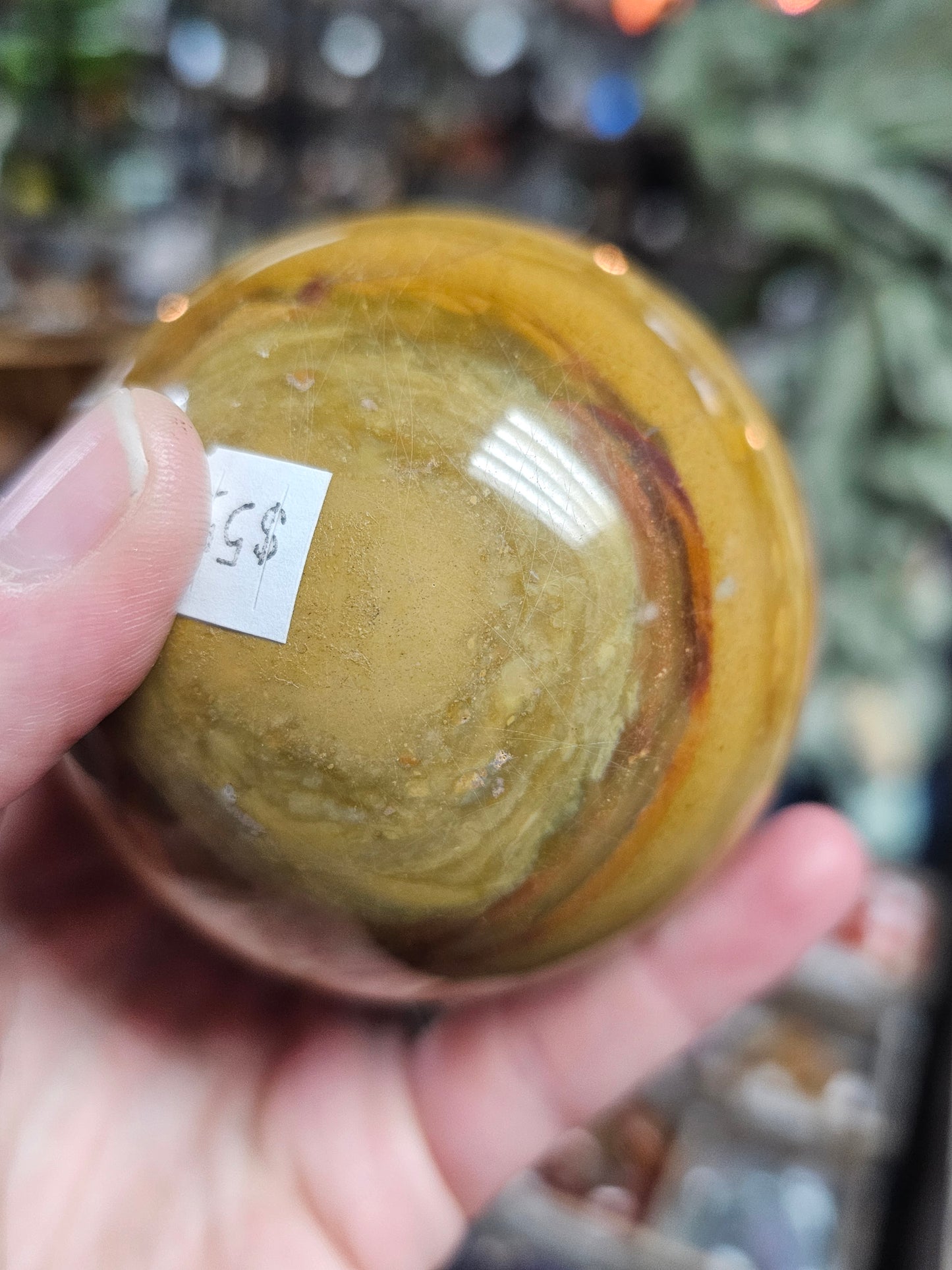Yellow Jasper Sphere