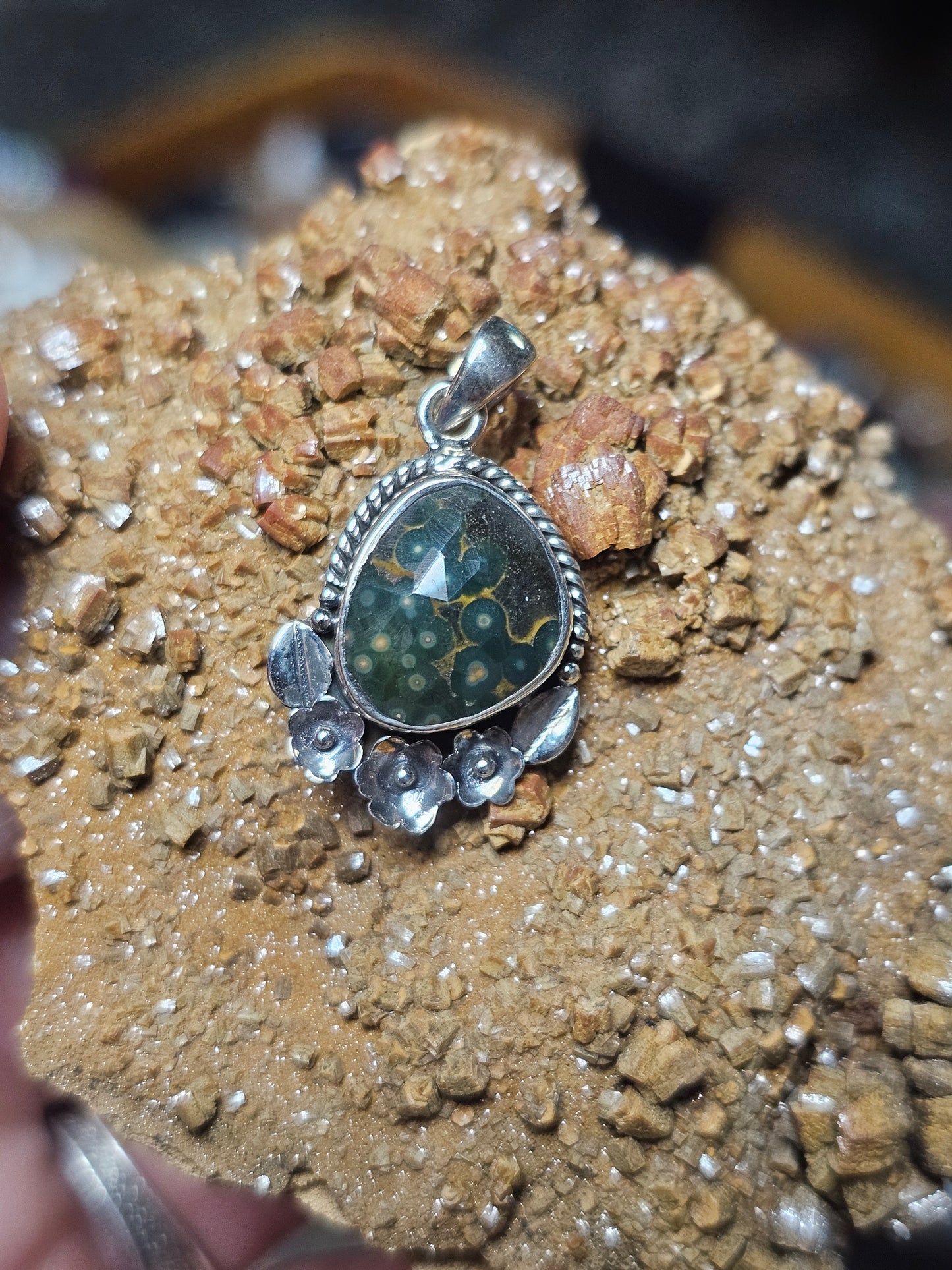 Ocean Jasper Pendant