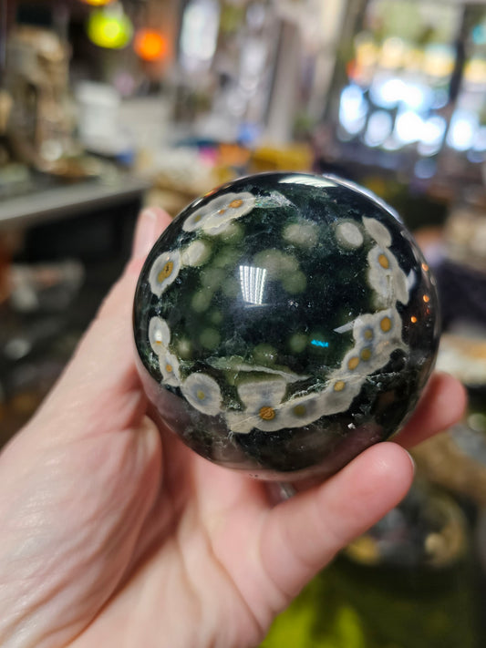Ocean Jasper Sphere
