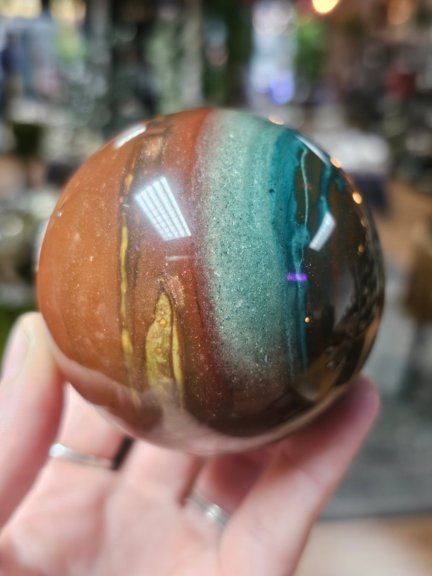Fancy Jasper Sphere
