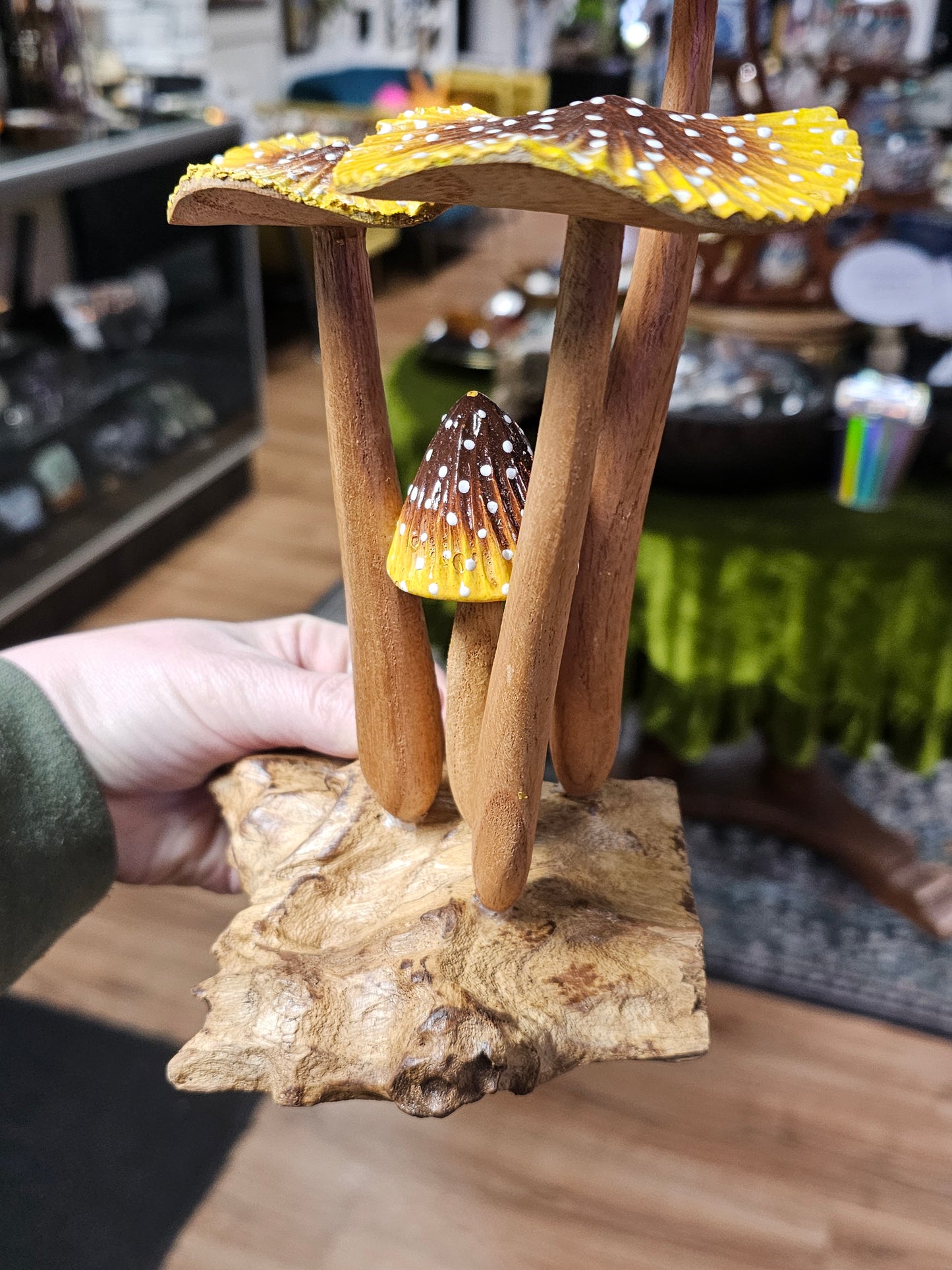 Wooden Mushroom