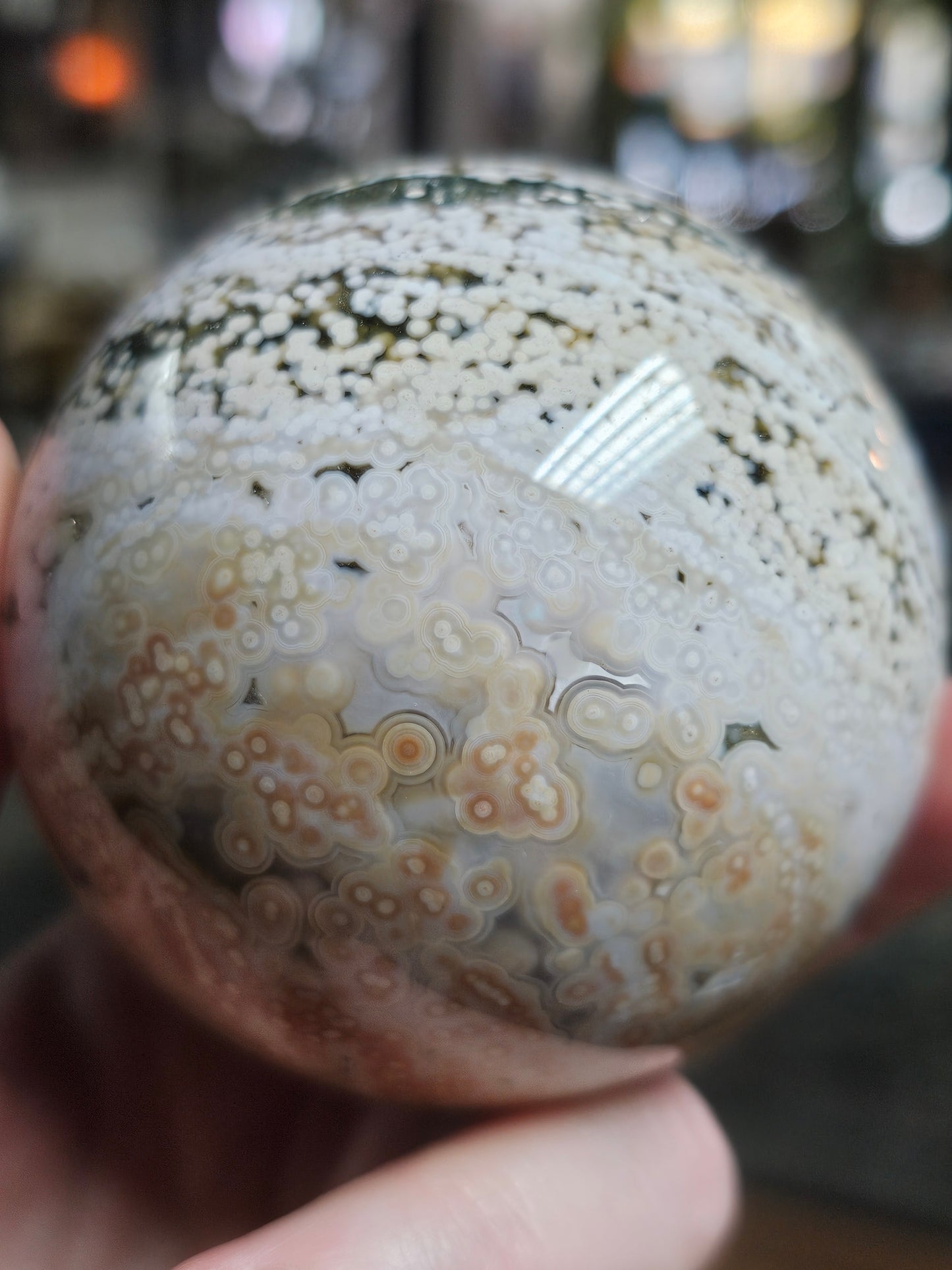Ocean Jasper Sphere