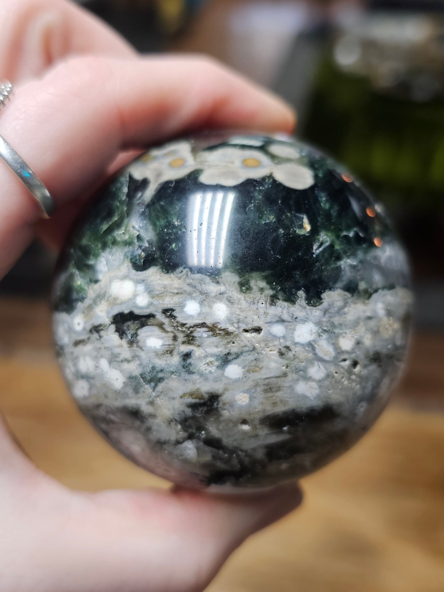 Ocean Jasper Sphere
