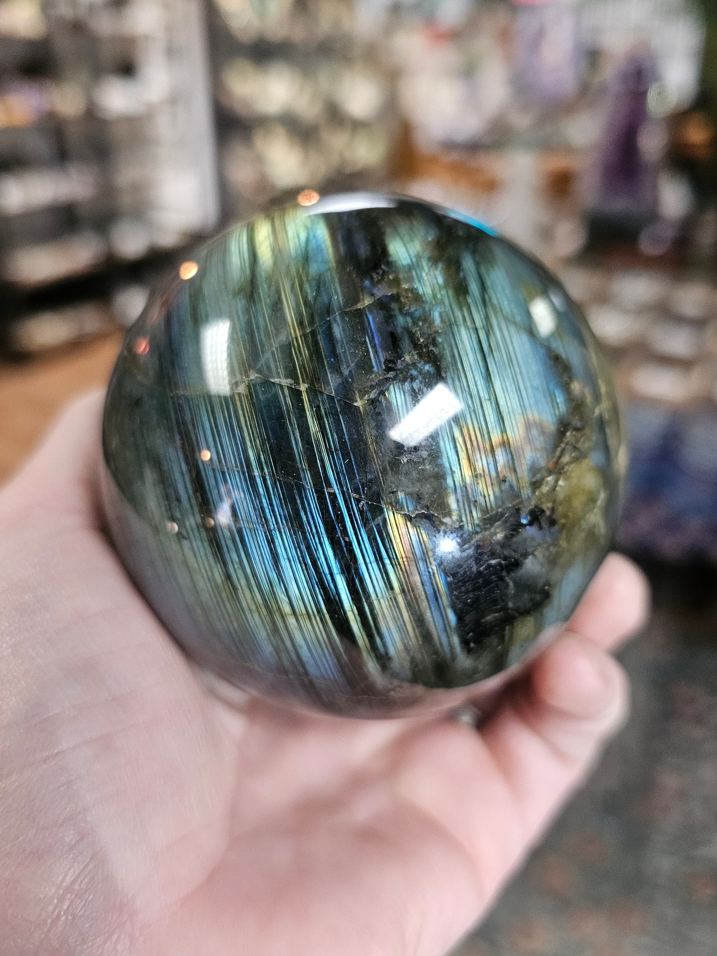 Labradorite Sphere