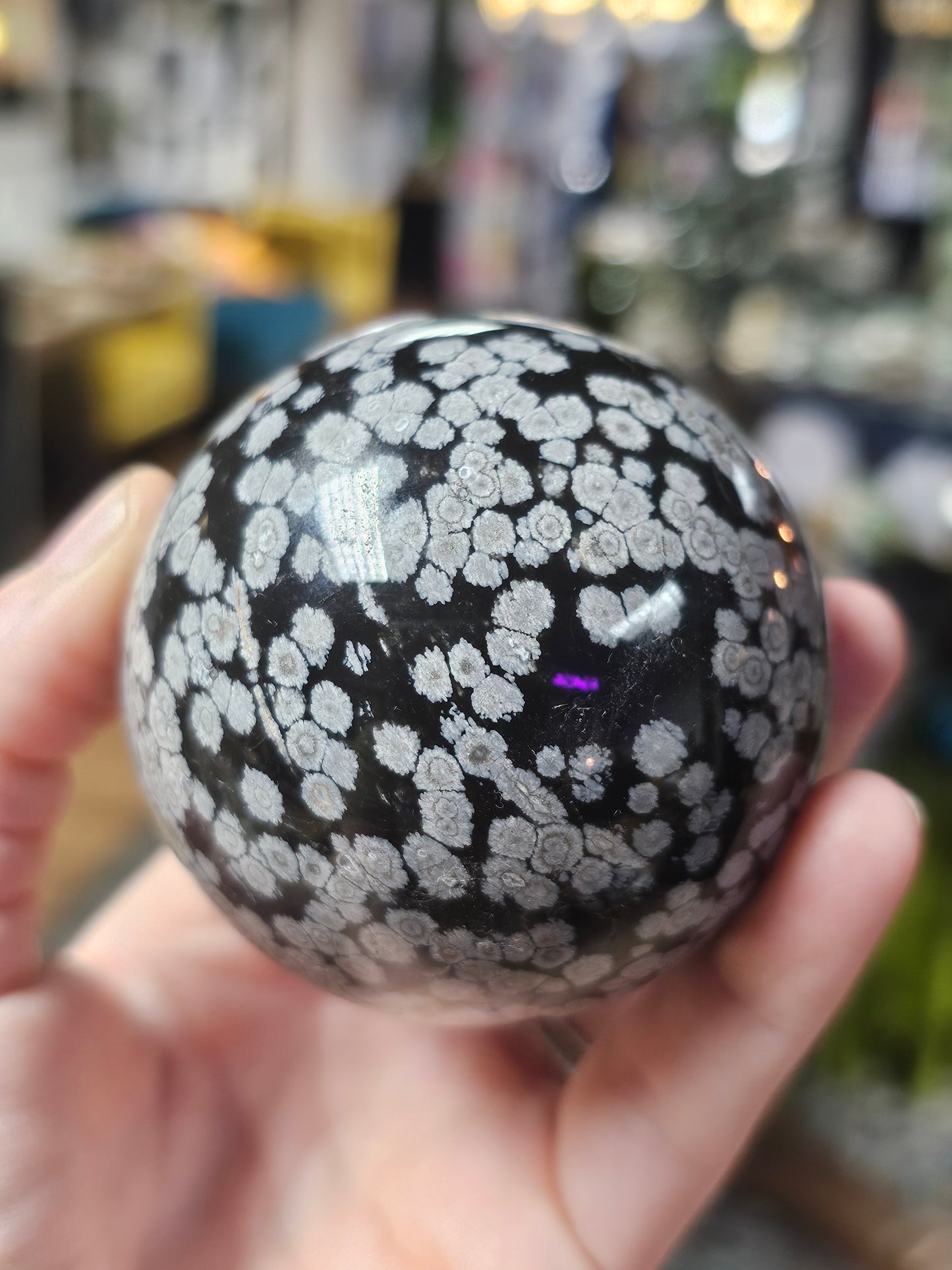 Snowflake Obsidian