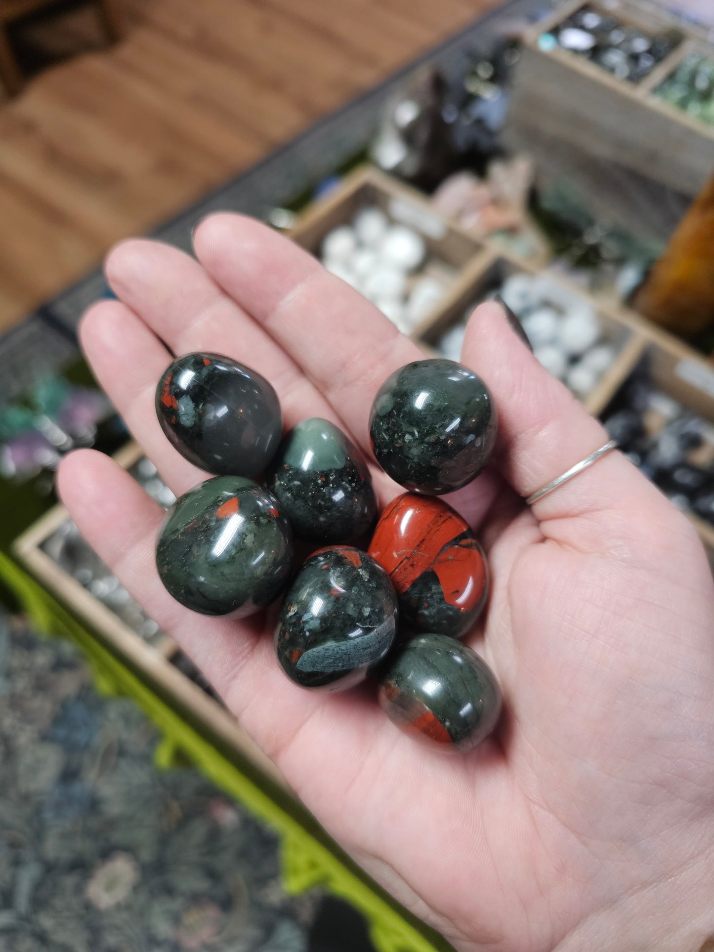 African Bloodstone Tumble