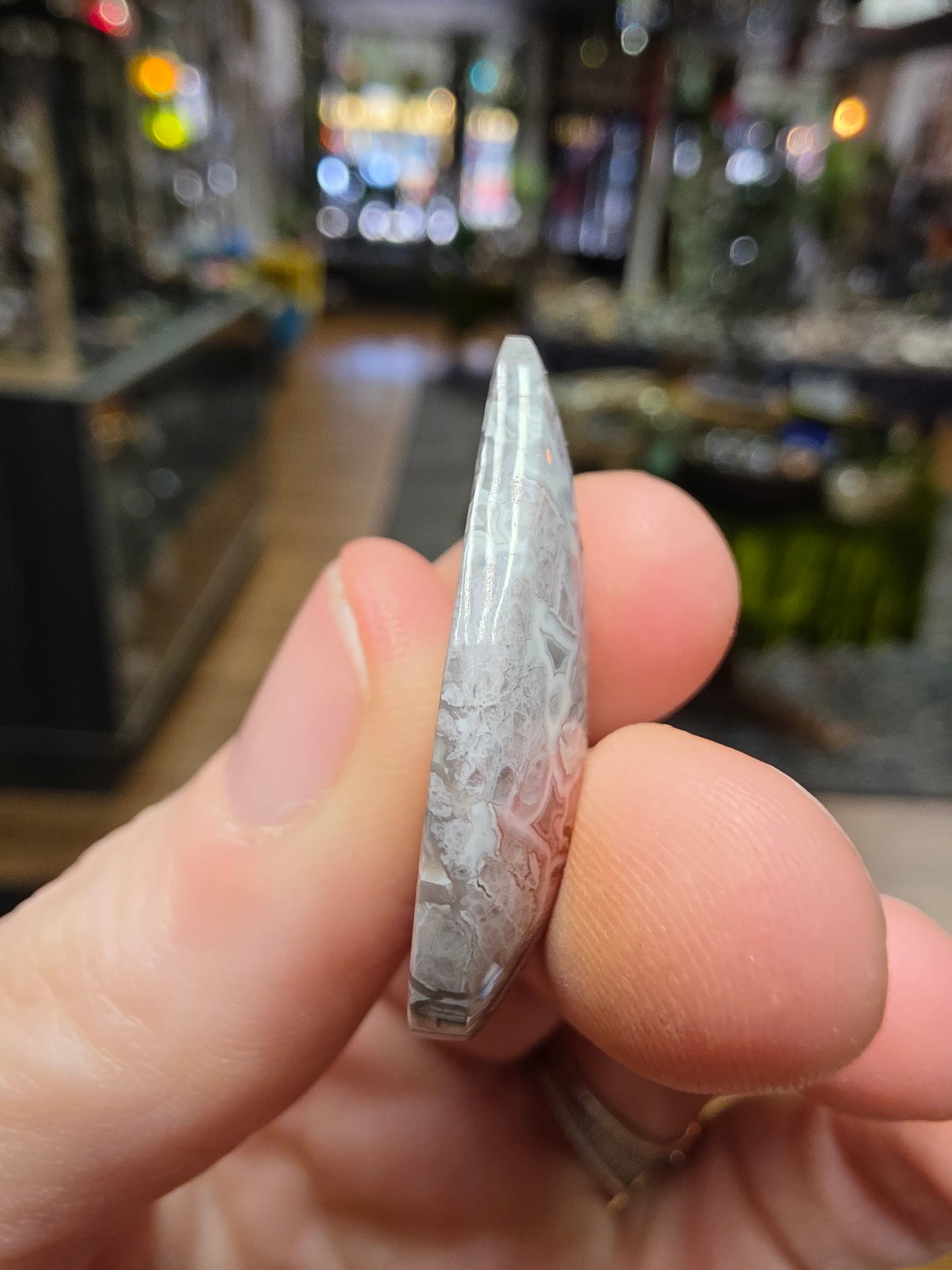 Mexican Lace Agate Cabochon