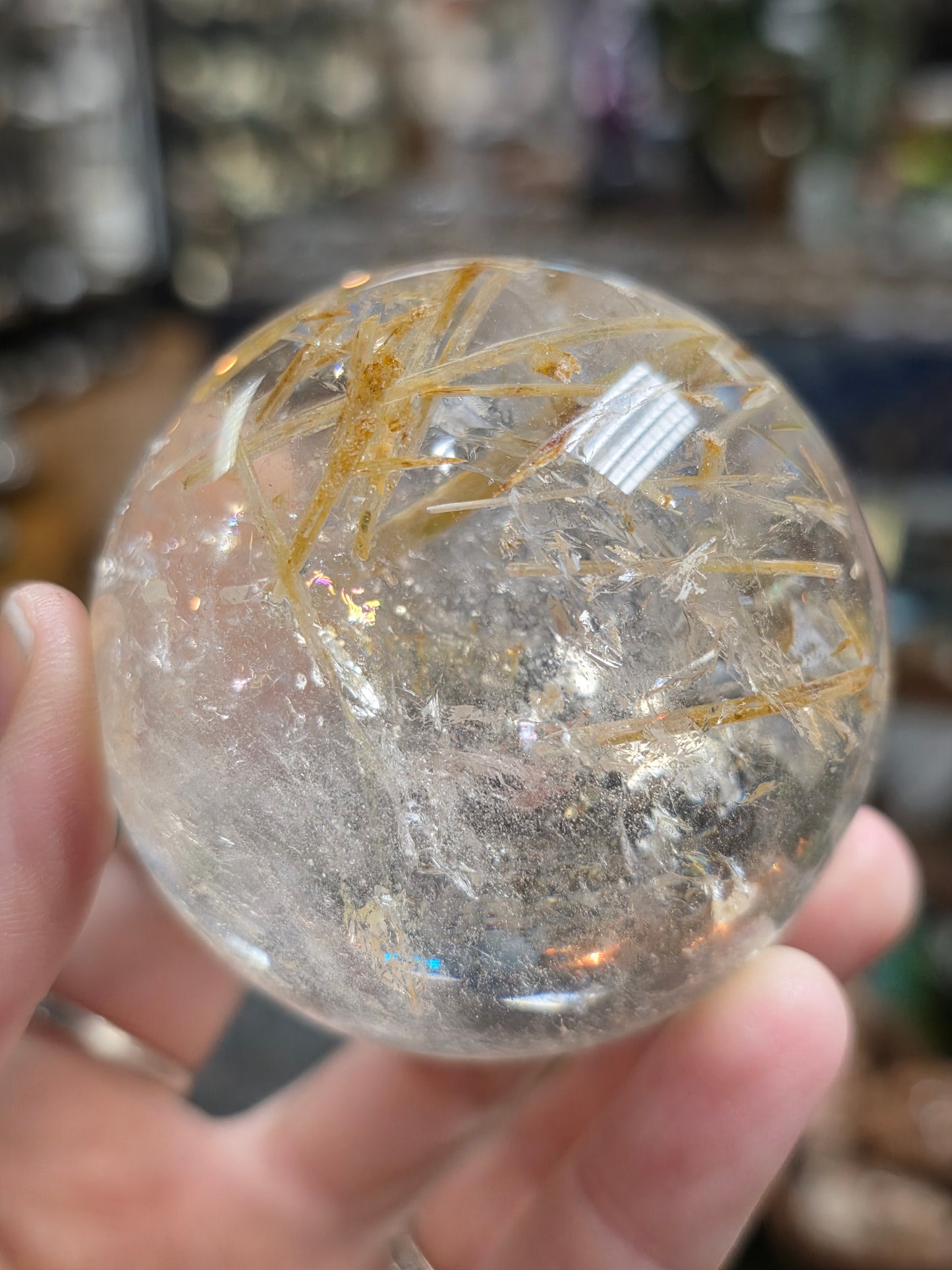 Included Quartz Sphere