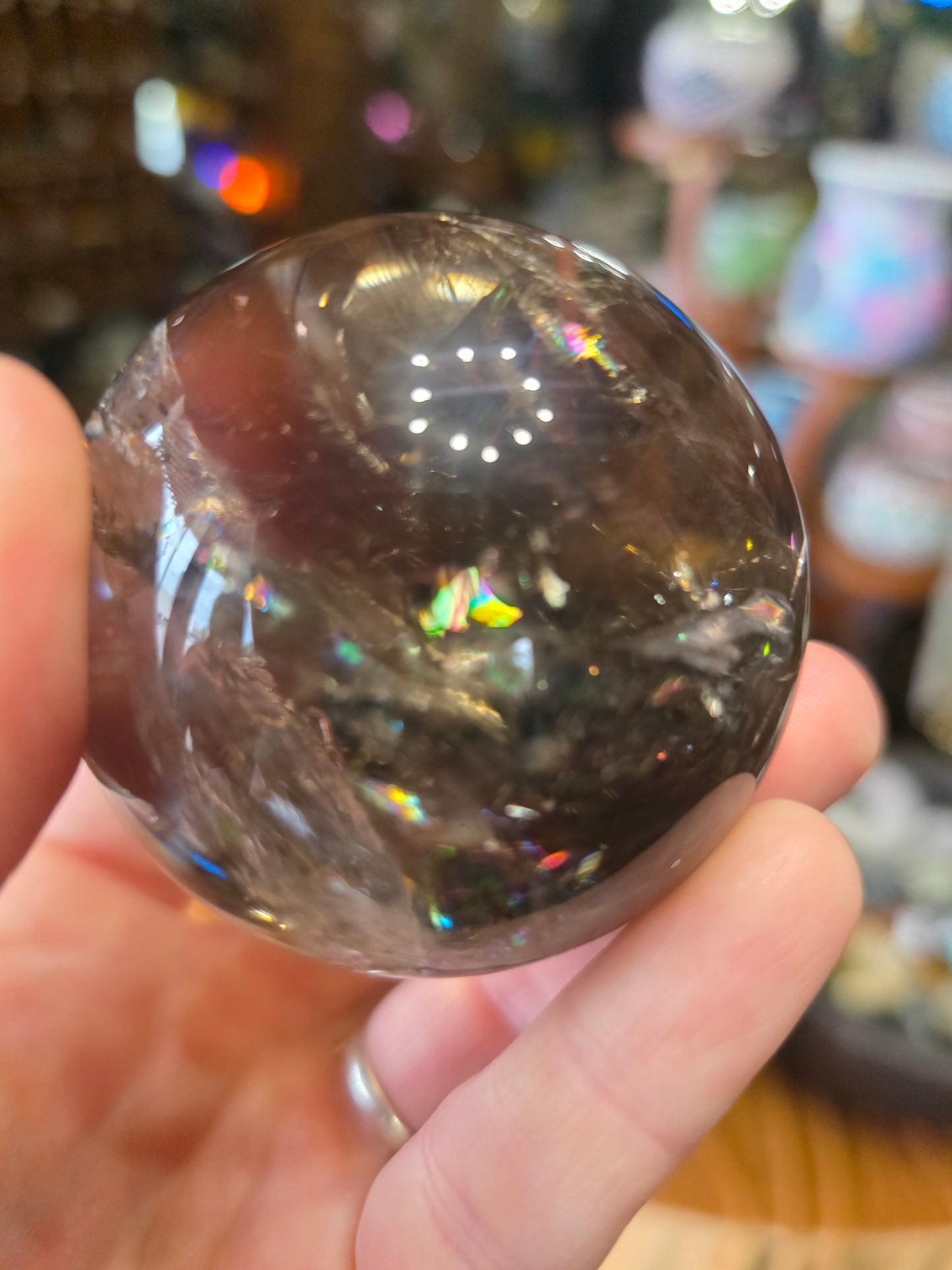 Smoky Quartz Sphere