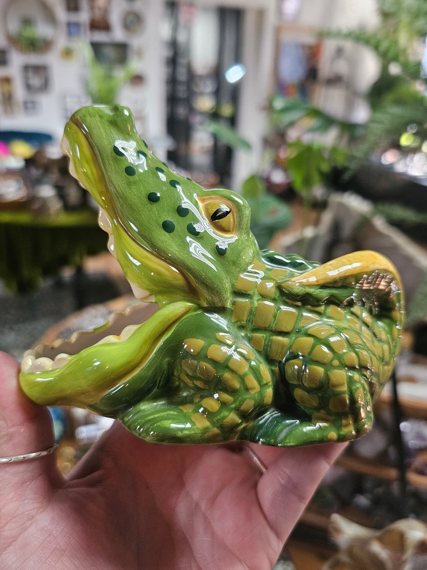Ceramic Alligator