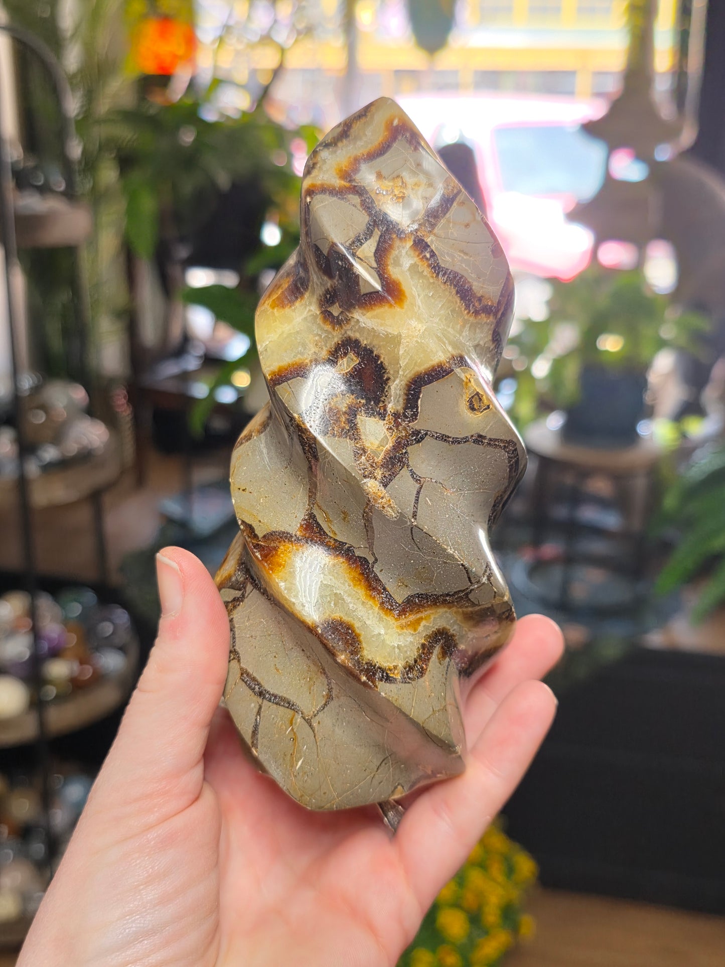 Septarian Nodule Flame