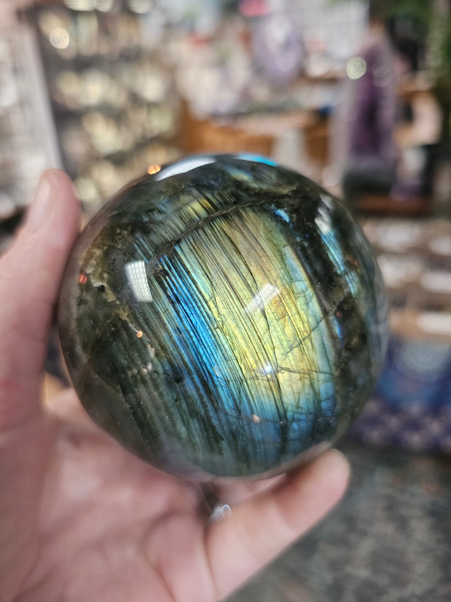 Labradorite Sphere
