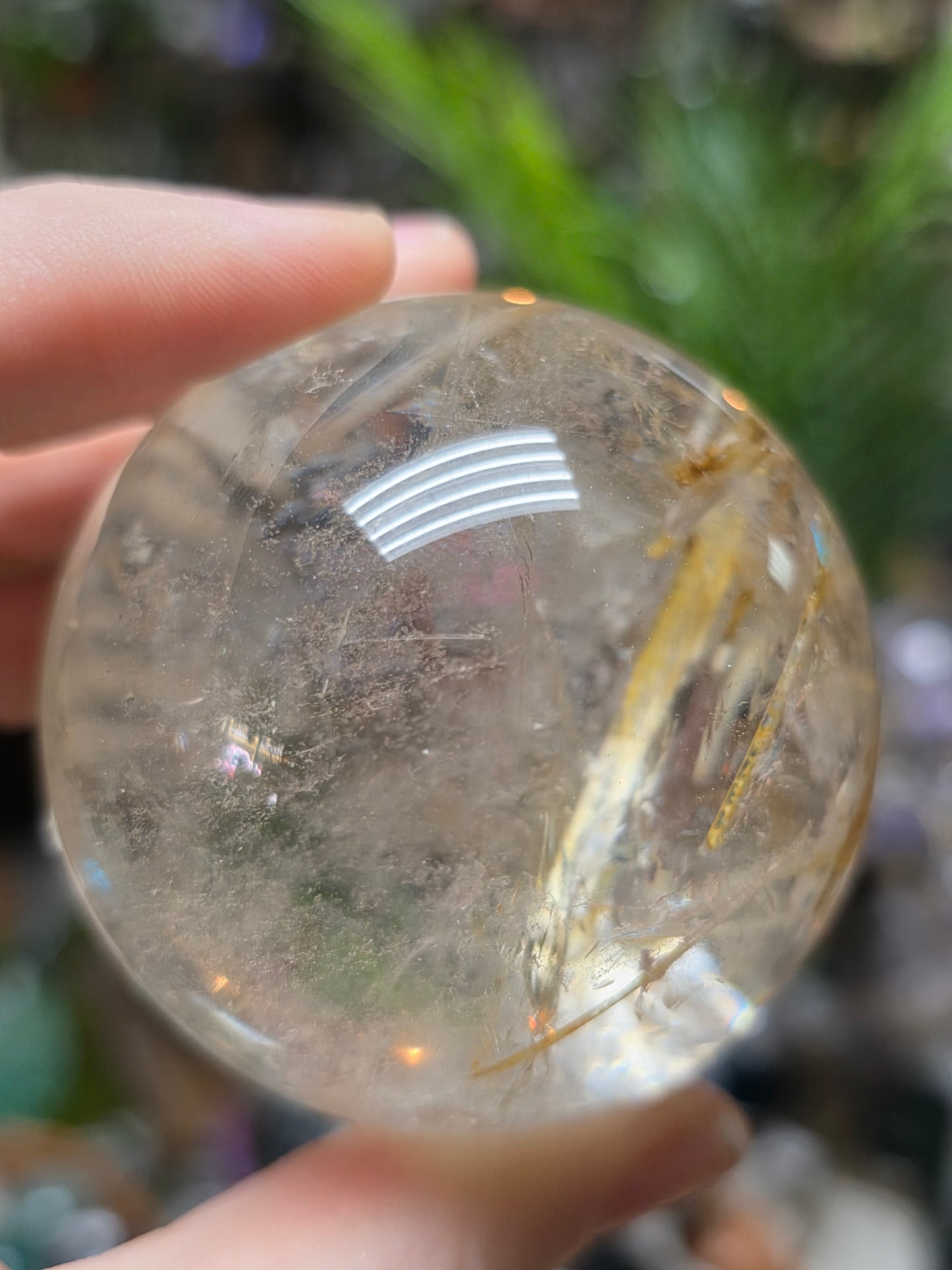 Included Quartz Sphere