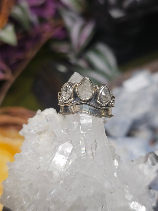 Size 9 Terminated Quartz ring