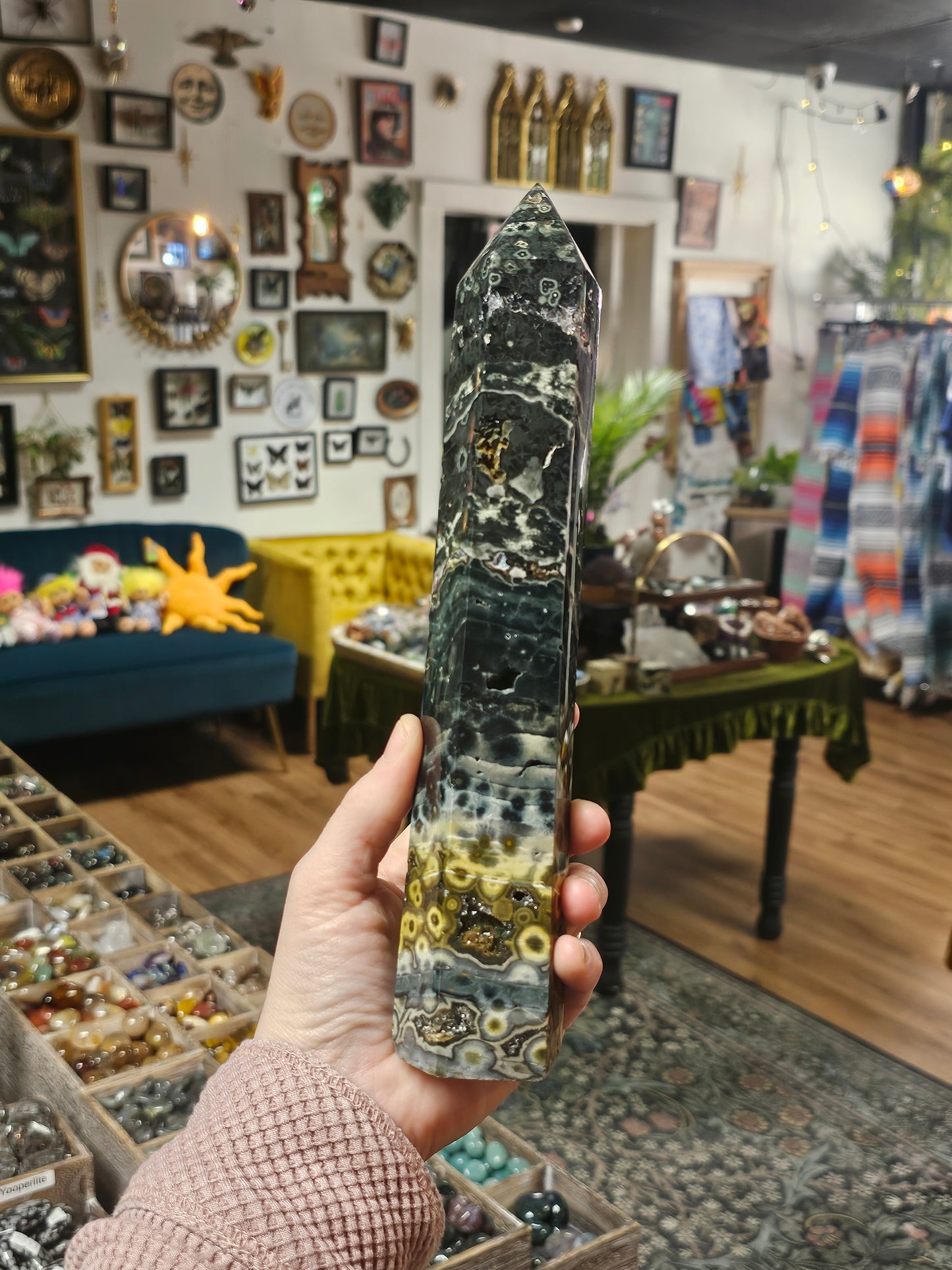 Orbicular Jasper Tower