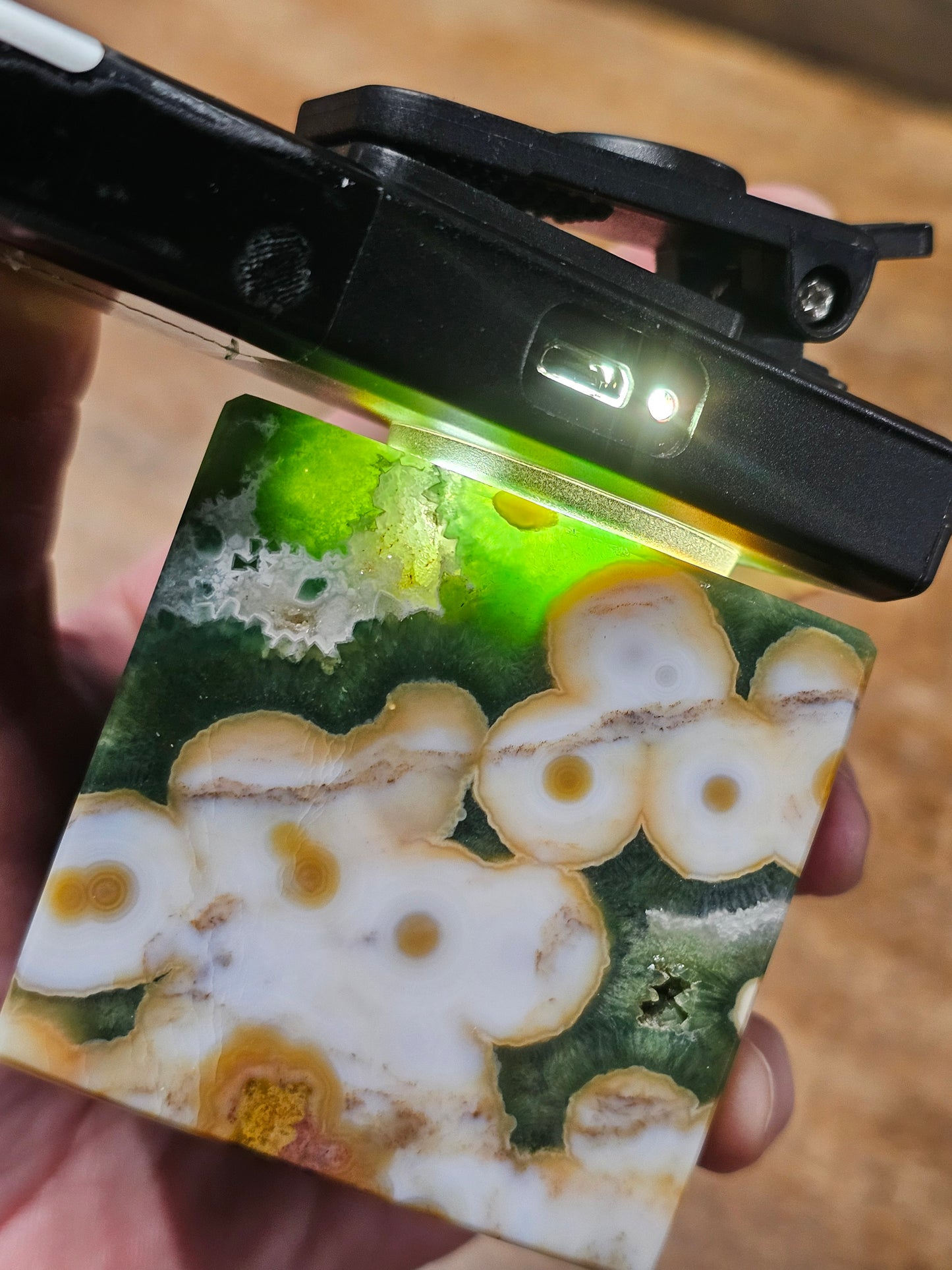 High Quality Chinese Orbicular Jasper Cube