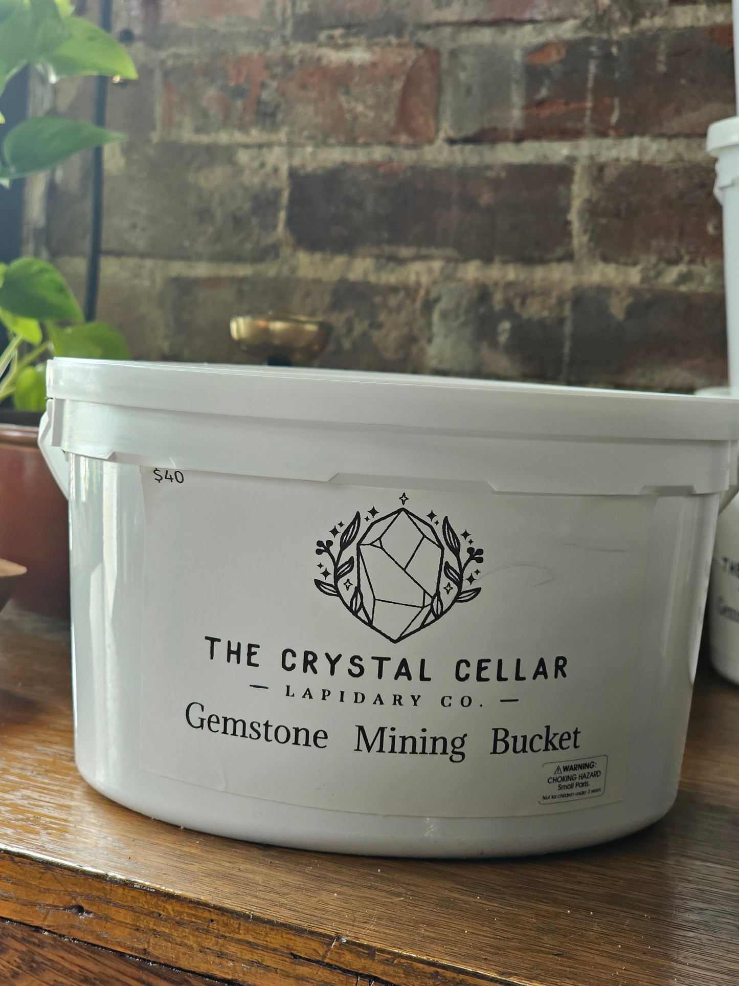 Large Gemstone Mining Bucket