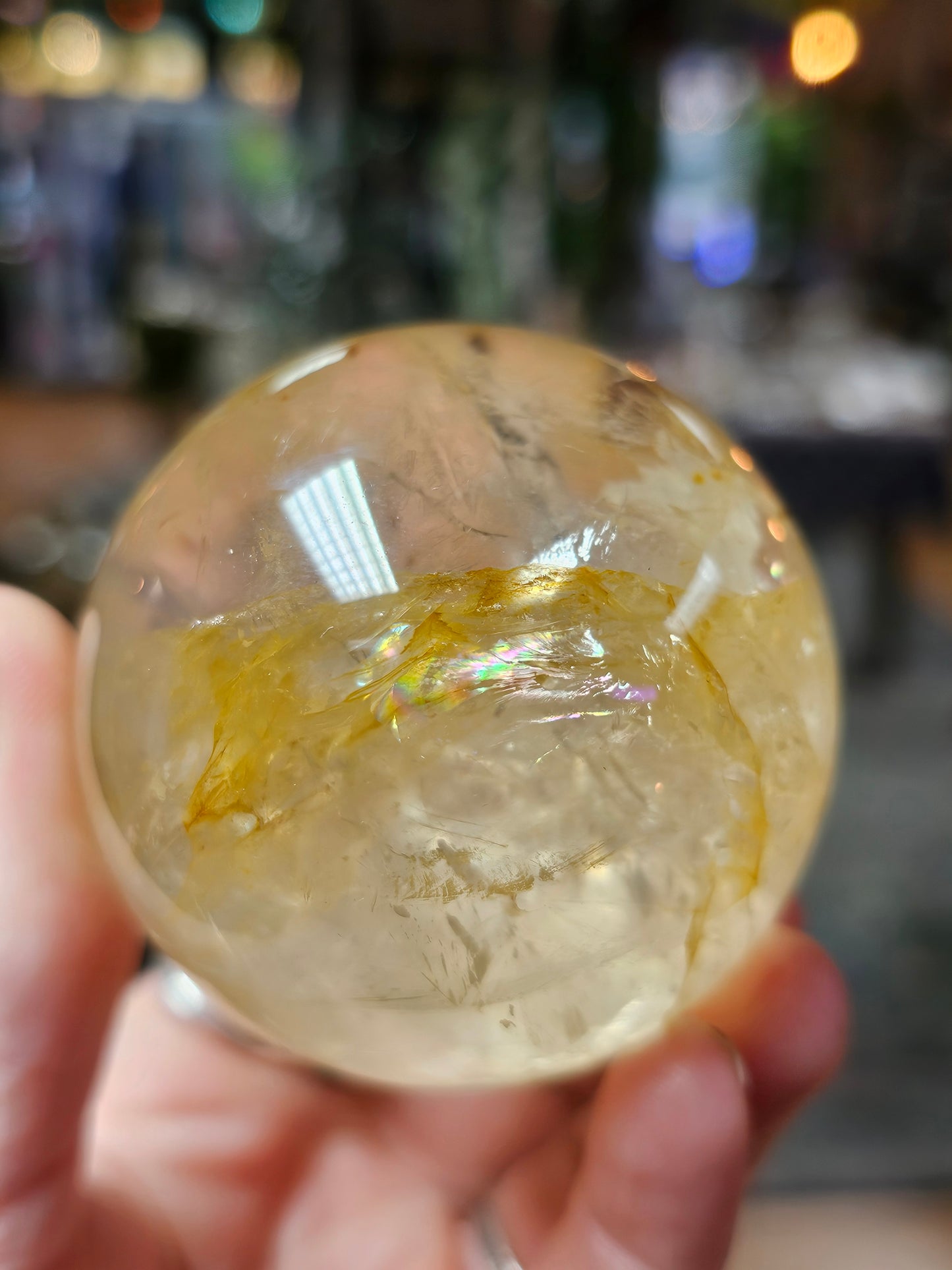 Included Golden Healer Quartz