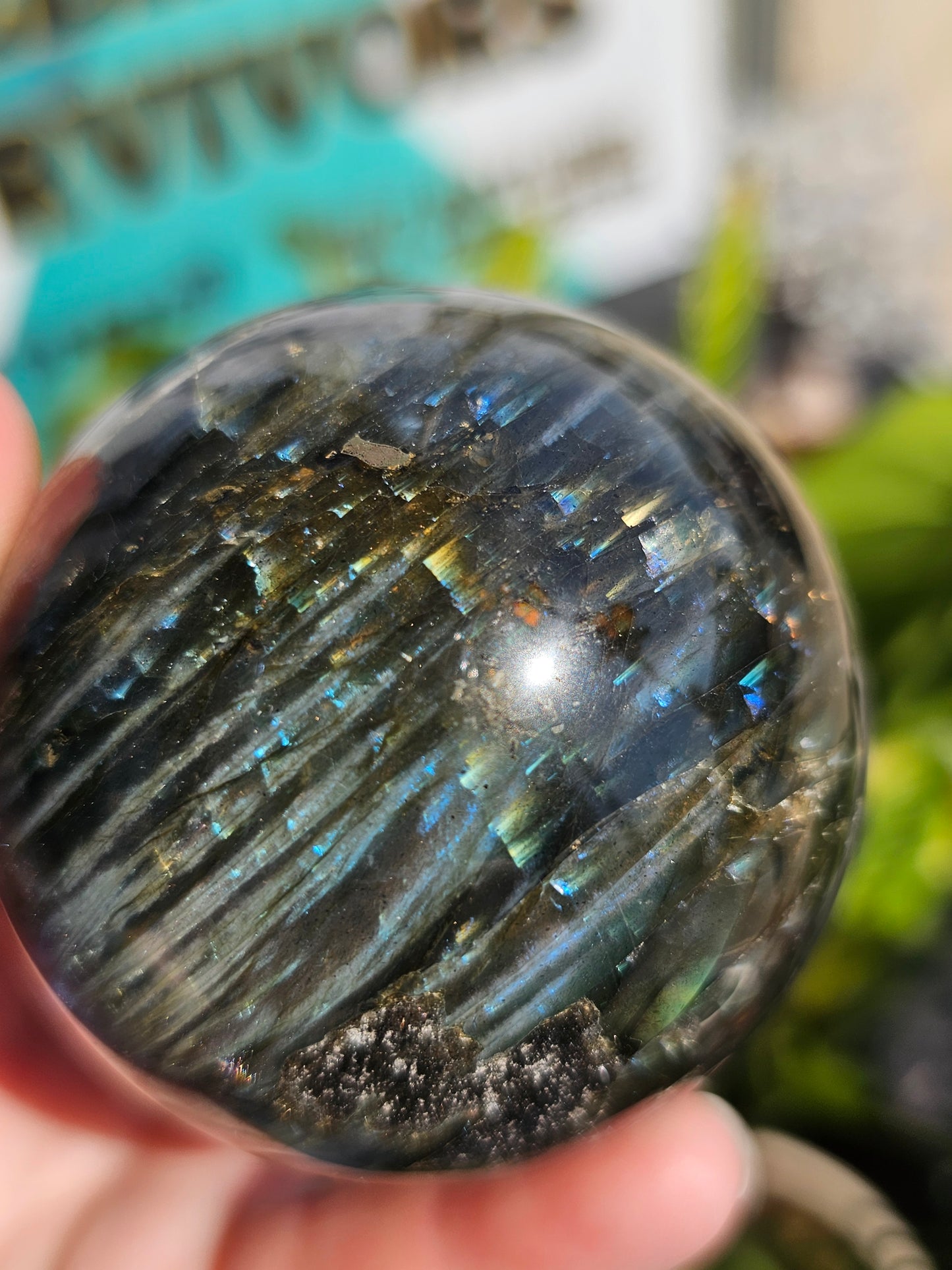 Labradorite Sphere