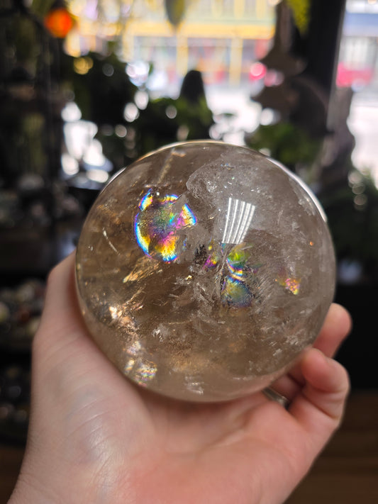 Smoky Quartz Sphere