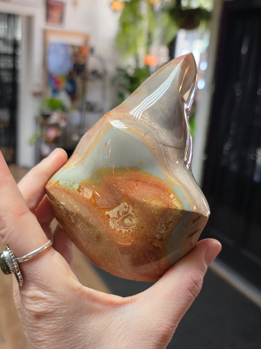 Polychrome Jasper Flame