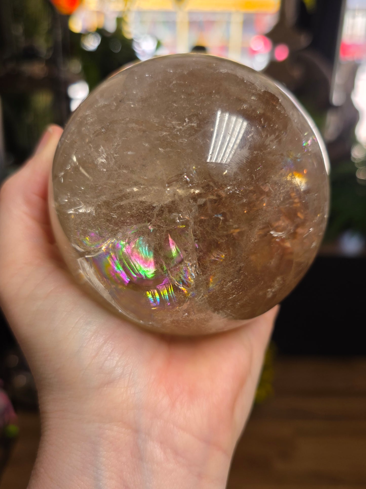 Smoky Quartz Sphere