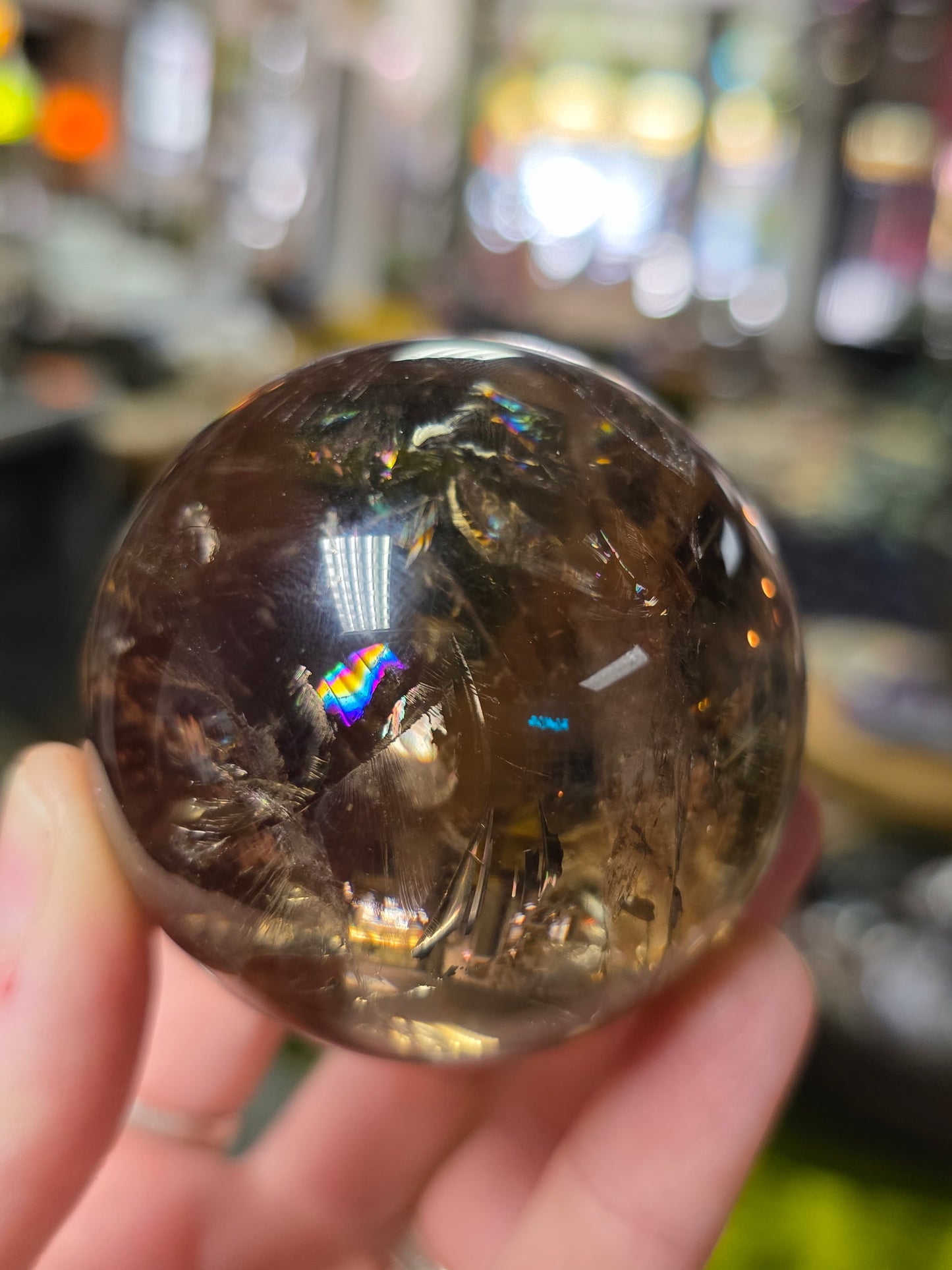 Smokey Quartz Sphere