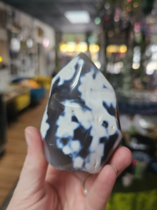Orca Agate Flame