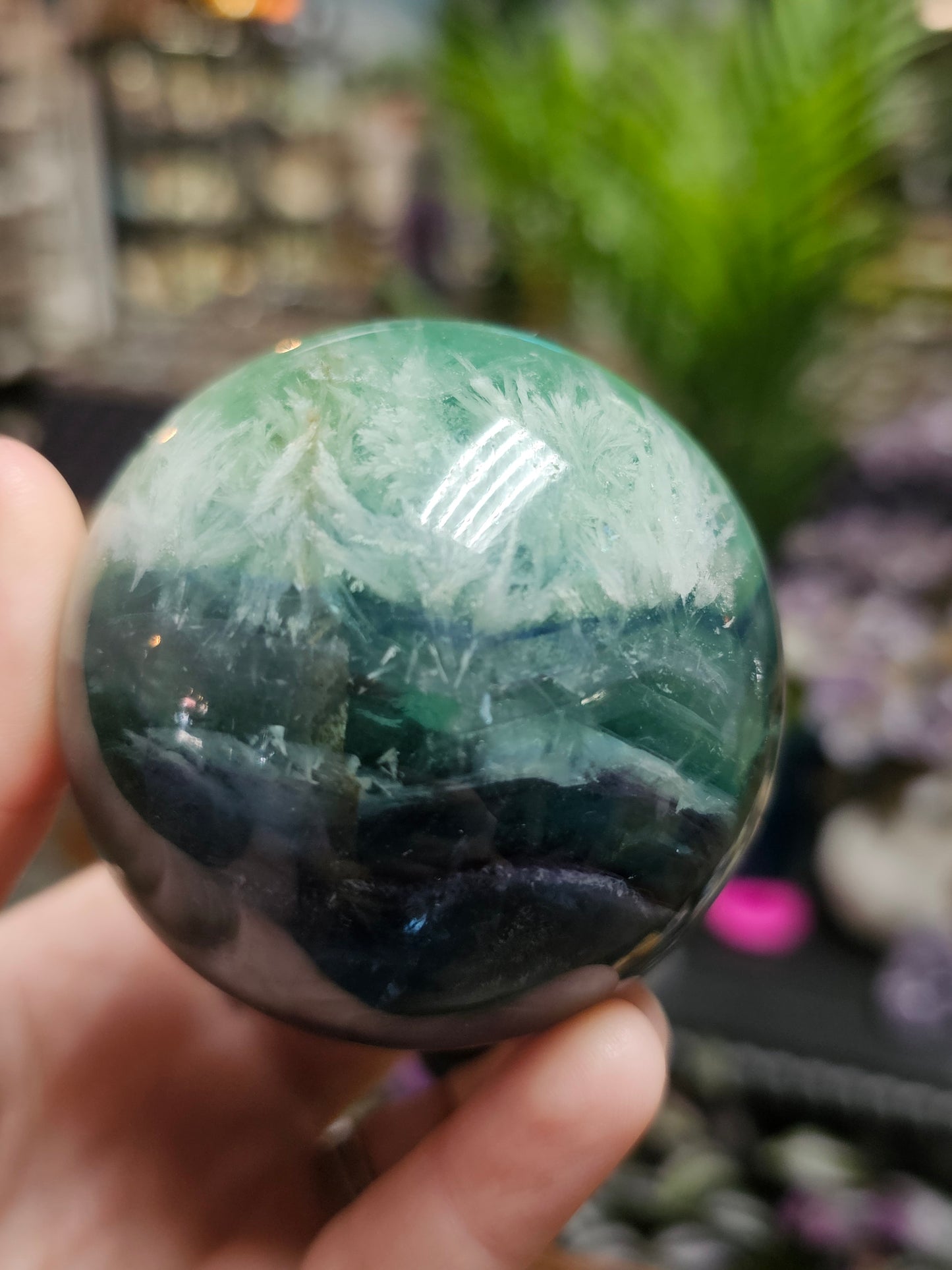 Fluorite Sphere